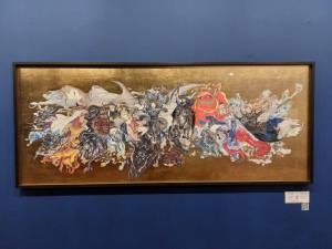 Obra da exposição Yoshitaka Amano - Além da Fantasia, no CCBB BH, a maior da carreira do artista japonês. Foto: CMC / blog da kikacastro