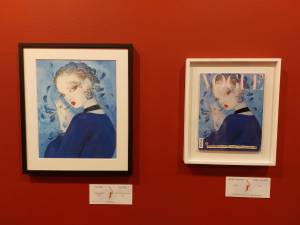 Obra da exposição Yoshitaka Amano - Além da Fantasia, no CCBB BH, a maior da carreira do artista japonês. Foto: CMC / blog da kikacastro