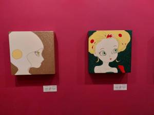 Obra da exposição Yoshitaka Amano - Além da Fantasia, no CCBB BH, a maior da carreira do artista japonês. Foto: CMC / blog da kikacastro