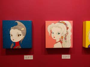 Obra da exposição Yoshitaka Amano - Além da Fantasia, no CCBB BH, a maior da carreira do artista japonês. Foto: CMC / blog da kikacastro