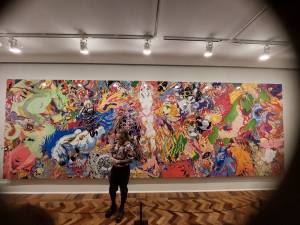 Obra da exposição Yoshitaka Amano - Além da Fantasia, no CCBB BH, a maior da carreira do artista japonês. Foto: CMC / blog da kikacastro