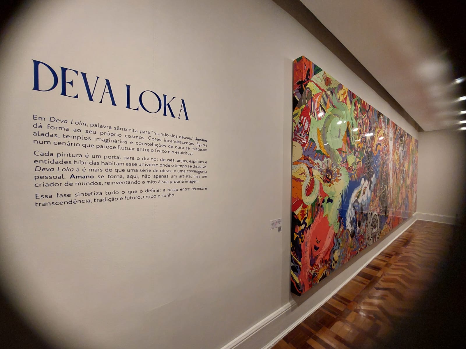 Obra da exposição Yoshitaka Amano - Além da Fantasia, no CCBB BH, a maior da carreira do artista japonês. Foto: CMC / blog da kikacastro