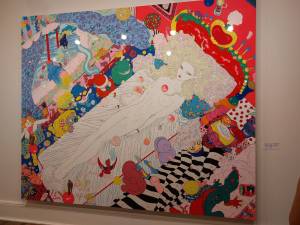 Obra da exposição Yoshitaka Amano - Além da Fantasia, no CCBB BH, a maior da carreira do artista japonês. Foto: CMC / blog da kikacastro