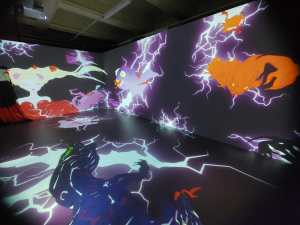 Obra da exposição Yoshitaka Amano - Além da Fantasia, no CCBB BH, a maior da carreira do artista japonês. Foto: CMC / blog da kikacastro