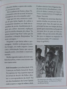 Entrevista com Bob Fernandes para o livro Novo em Folha.