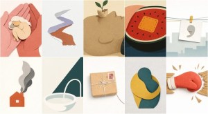 Artes da Bula para ilustrar os 10 vencedores do concurso literário de contos.