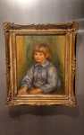 Quadro pintado por Pierre-Auguste Renoir, que vi em exposição na Casa Fiat de Cultura, em BH. Foto: blog da kikacastro