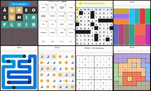 Termo, Combinado, Palavras cruzadas, Patches, Zip, Tango, Sudoku e Queens: joguinhos que estimulam o cérebro e tomam 15 minutos do meu dia.
