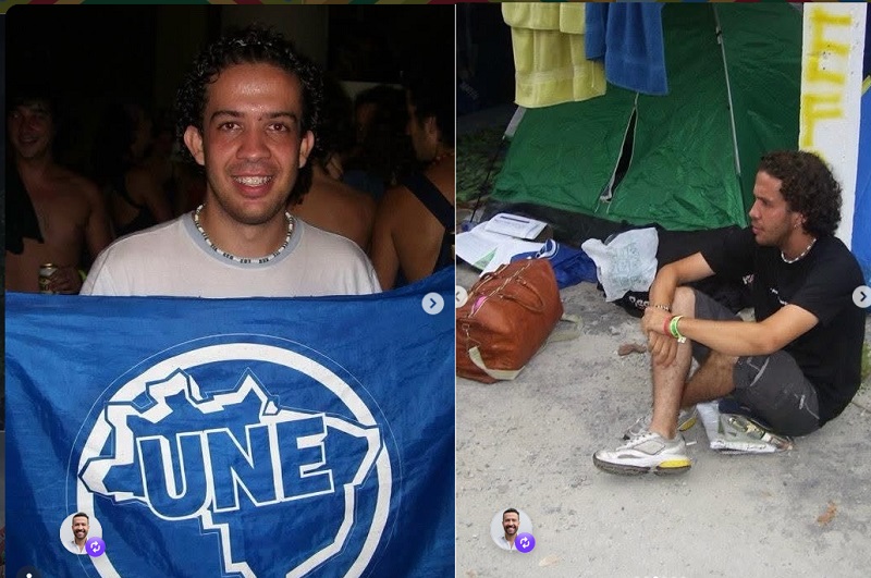 Hoje mundialmente conhecido, André Janones começou vida política no movimento estudantil